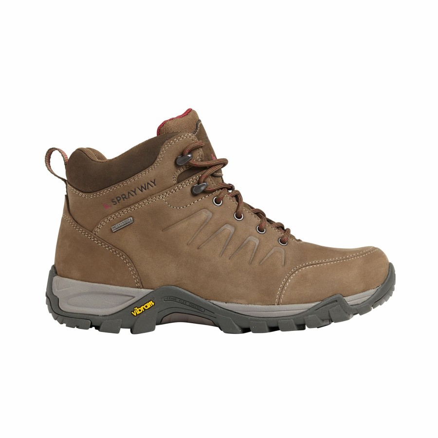 Footwear Sprayway | Girona Mid Women'S Hydrodry® Sw-Brown