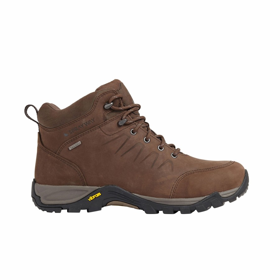 Footwear Sprayway | Girona Mid Hydrodry® Sw-Dark Brown